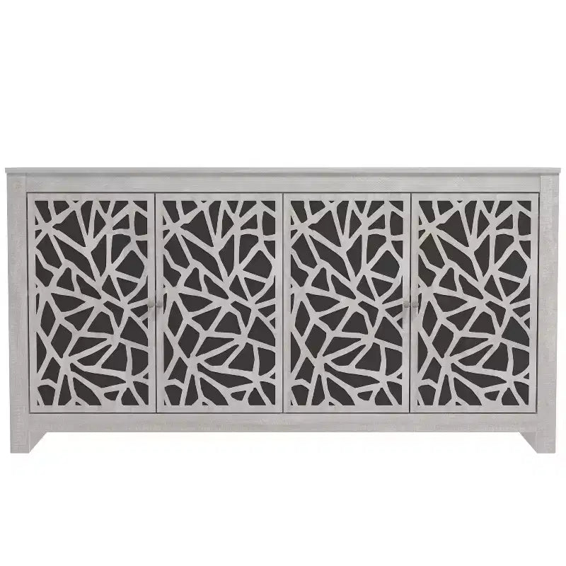 Galano Culbreath 4 Door Sideboard - Dusty Grey Oak