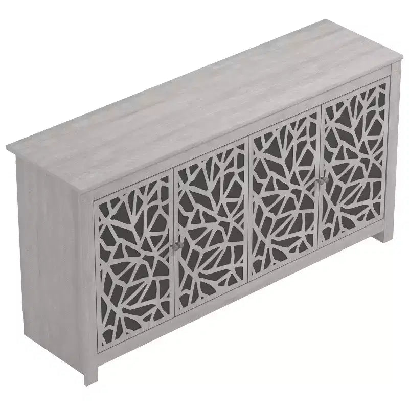 Galano Culbreath 4 Door Sideboard - Dusty Grey Oak