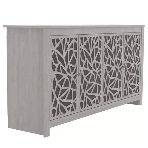 Galano Culbreath 4 Door Sideboard - Dusty Grey Oak