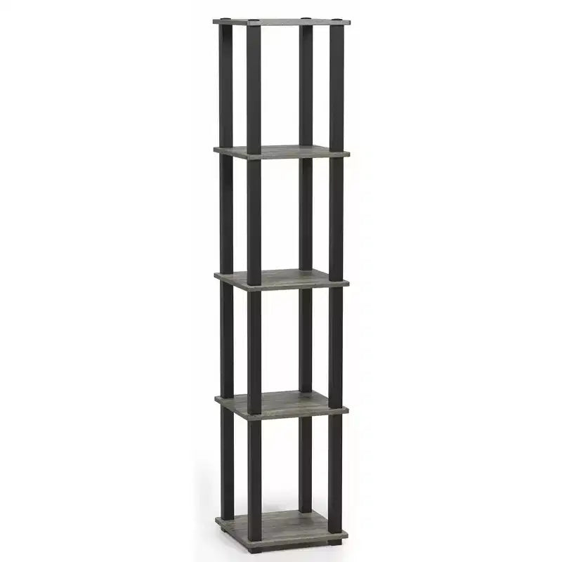 HOMLUX 5-Tier Multipurpose Storage Shelf, Open Shelving Unit with Durable Frame