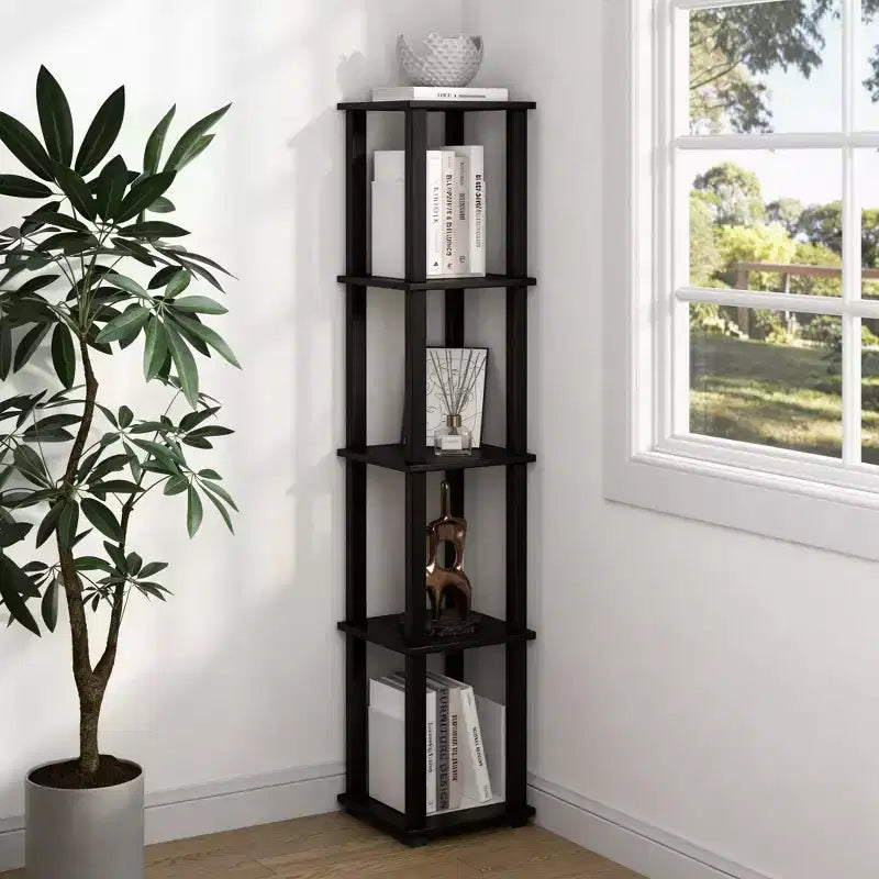 HOMLUX 5-Tier Multipurpose Storage Shelf, Open Shelving Unit with Durable Frame