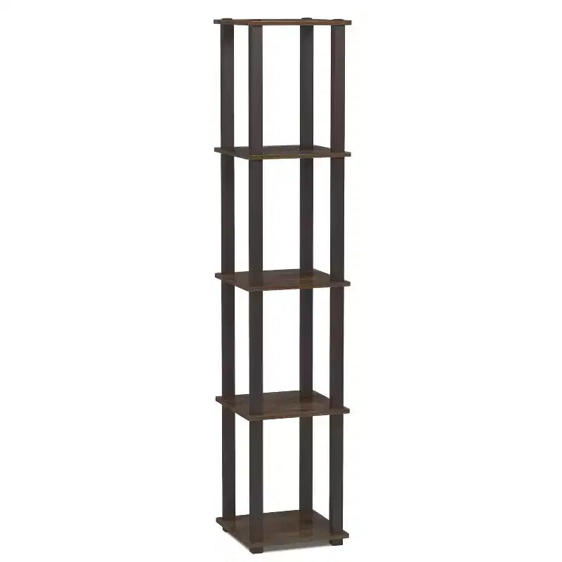 HOMLUX 5-Tier Multipurpose Storage Shelf, Open Shelving Unit with Durable Frame