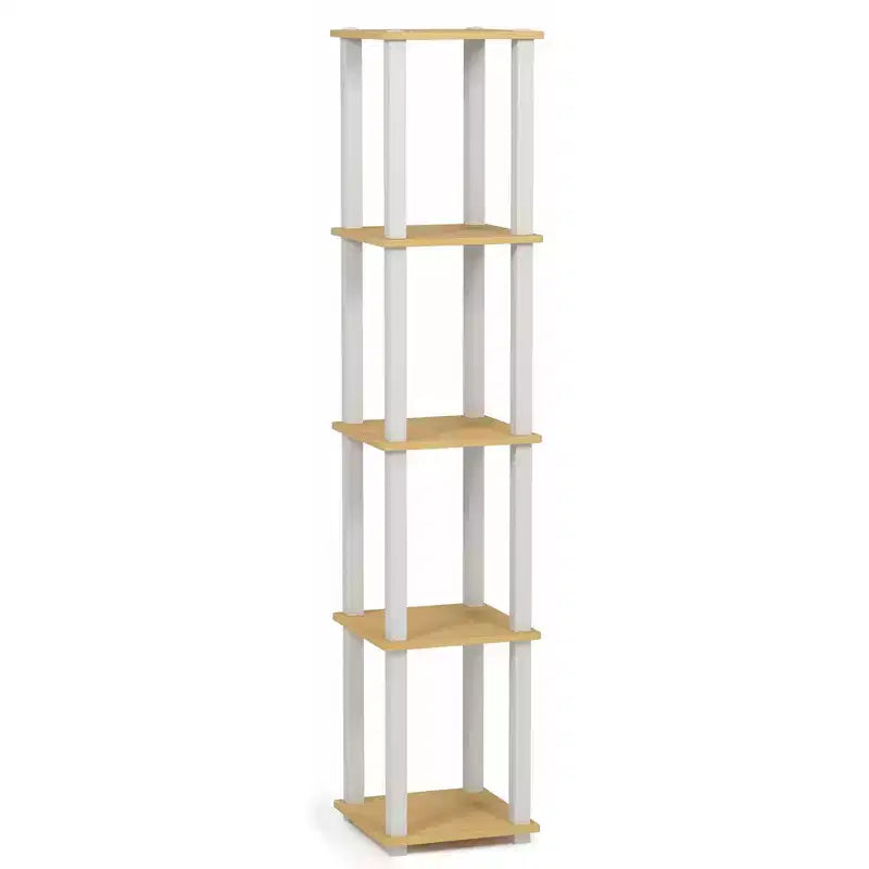 HOMLUX 5-Tier Multipurpose Storage Shelf, Open Shelving Unit with Durable Frame