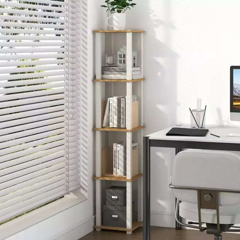 HOMLUX 5-Tier Multipurpose Storage Shelf, Open Shelving Unit with Durable Frame