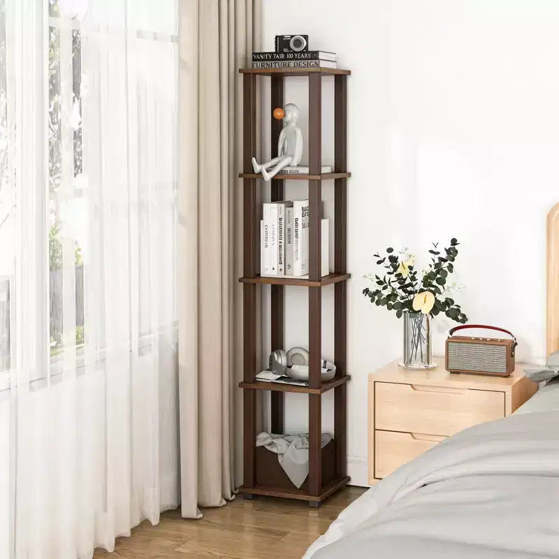 HOMLUX 5-Tier Multipurpose Storage Shelf, Open Shelving Unit with Durable Frame