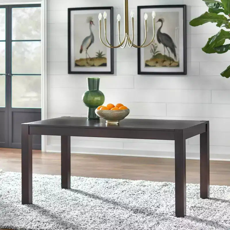 Buylateral 60" Axis Dining Table Espresso