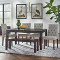 Buylateral 60" Axis Dining Table Espresso