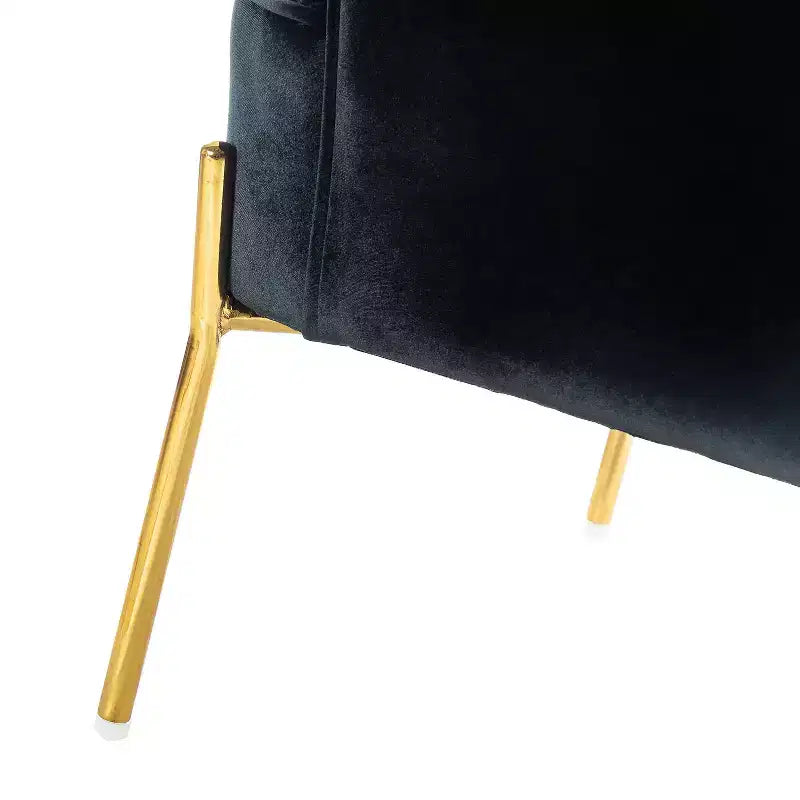 Odo Upholstered Accent Chair Velvet Comfy Living Room Arm Chair | Karat Home