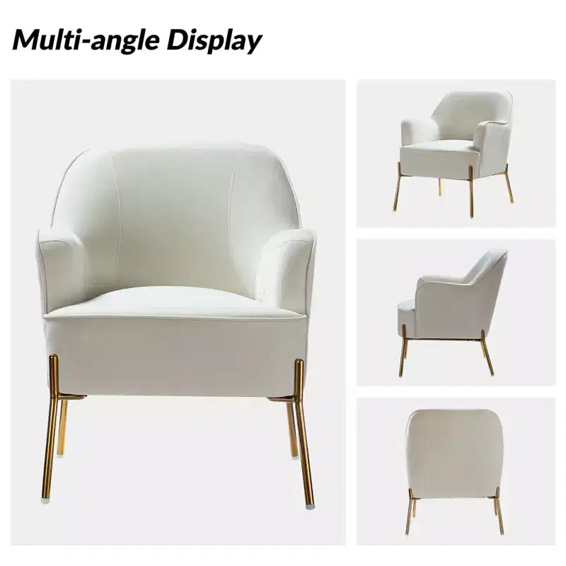 Odo Upholstered Accent Chair Velvet Comfy Living Room Arm Chair | Karat Home