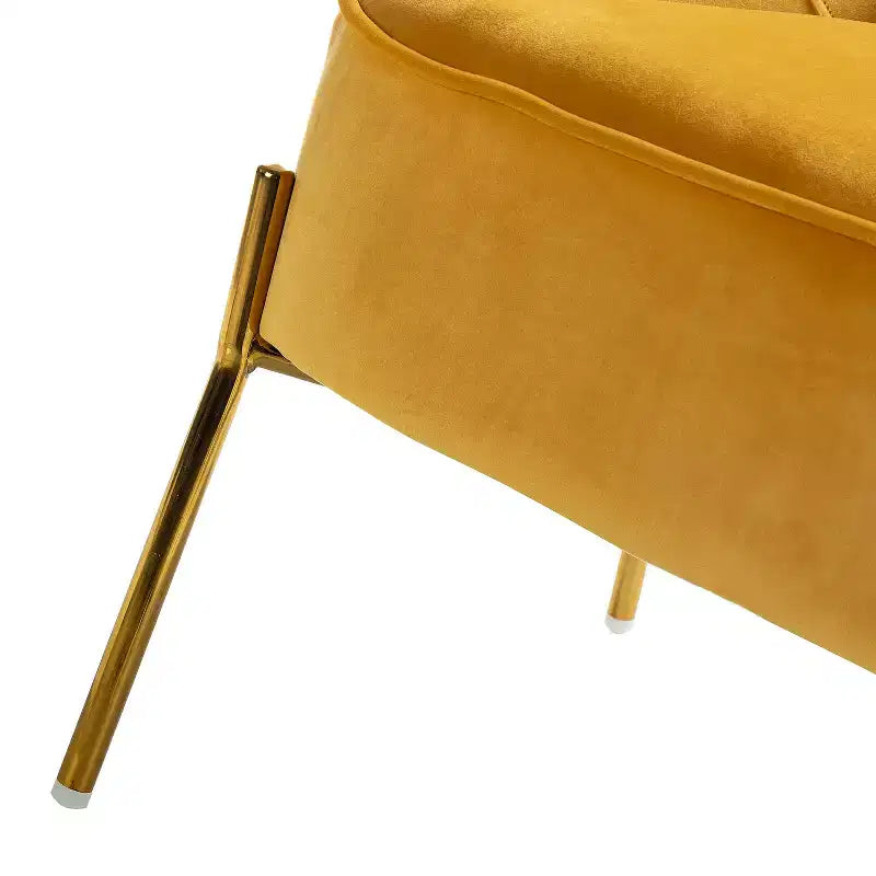 Odo Upholstered Accent Chair Velvet Comfy Living Room Arm Chair | Karat Home