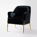 Odo Upholstered Accent Chair Velvet Comfy Living Room Arm Chair | Karat Home
